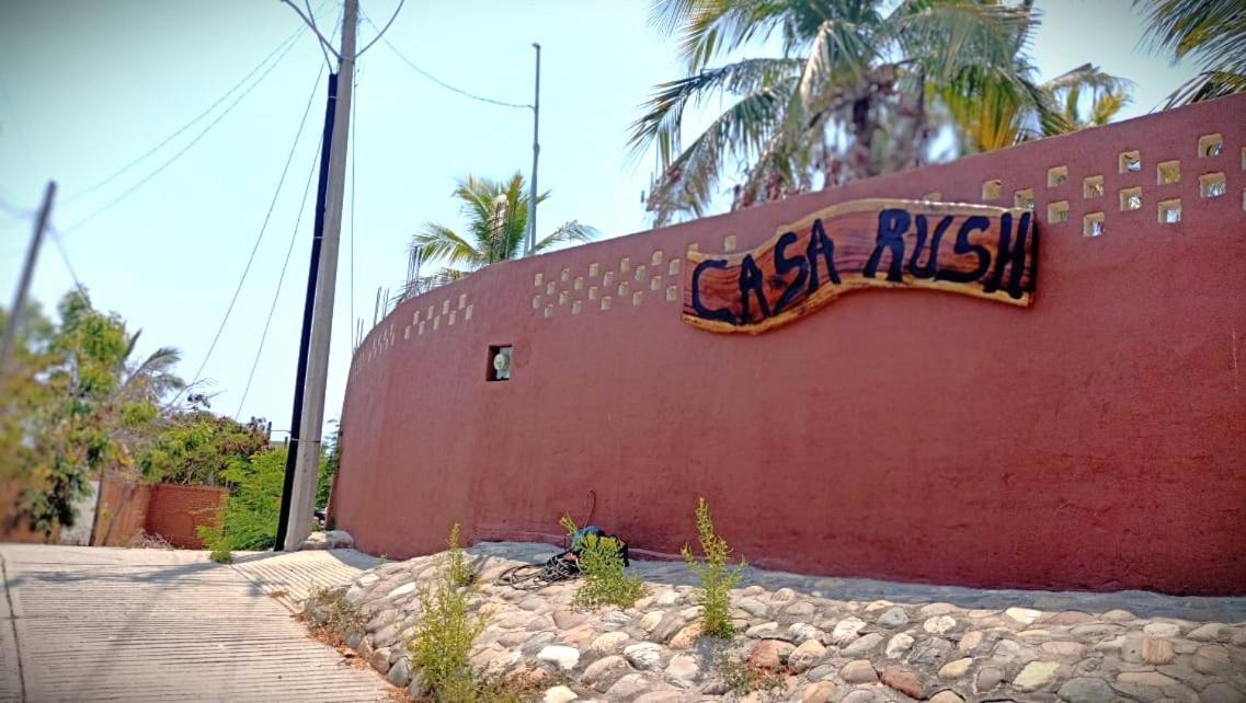 Hotel Casa Rush Puerto Ángel Esterno foto